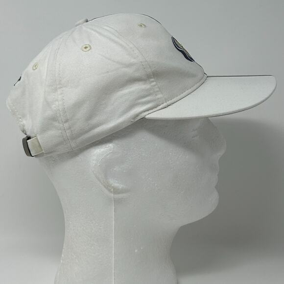 Vintage 90s Scooby Doo Hat Cap 1998 Cartoon Network 6 Panel Strapback White - Picture 9 of 12